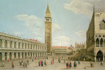 Piazza di San Marco von Giovanni Antonio Canal